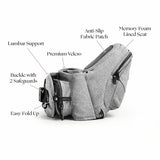 TushBaby The Only Safety Certified Hip Seat Baby Carrier
