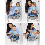 TushBaby The Only Safety Certified Hip Seat Baby Carrier