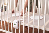 Babysense Video & Movement Baby Monitor - Bundle Pack - Babysense Video Baby Monitor V43 Split Screen with Two PTZ Cameras & Babysense 7 Under-The-Mattress Baby Movement Monitor - 2 in 1