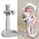 Baby Shower Stand with Adjustable Support – Eases Parent Strain, Prevents Water in Ears, Ensures Thorough Cleaning and Promotes Standing Confidence for Babies 8+ Months