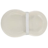 Keekaroo Peanut Changer Baby Vanilla– The Original Made in USA Easy-to-Clean Changing pad and The only Shell Over Foam, Fully impermeable to Fluid