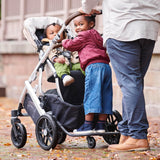 UPPAbaby PiggyBack Ride-Along Board for Vista, Vista V2, and Vista V3 Strollers / Quick Attachment for Children to Stand + Stroll / 55 lbs. Weight Capacity